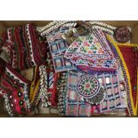 A collection of mixed Indian beadwork