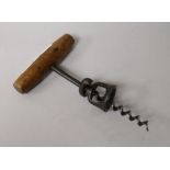 A 19th century corkscrew