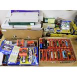 A collection of Corgi and Matchbox etc diecast models