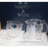 A quantity of Mappin and Webb glassware