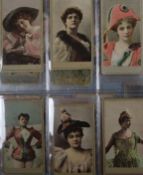 Five albums of USA cigarette cards, etc