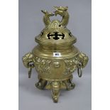 A Chinese censer height 43cm