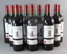 Twelve bottles of Chateau Tour St Bonnet, Medoc, 2003.