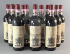 Twelve bottles of Chianti Classico Reserva, 1999 (Carpineto)