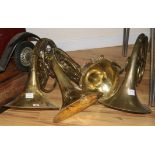 Four French horns