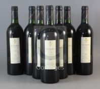 Eight bottles of Don Balbino, Rioja, 1994.