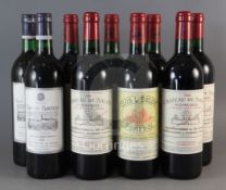 Four bottles of Clos L'Eglise, Pomerol, 1995, three bottles Chateau De Sales, Pomerol 1996 and two