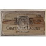 A case of twelve bottles of Chateau La Lagune-Haut Medoc 2002.