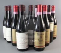 Nine bottles of Barolo Mascarello Santo Stefano Di Perno 1999, four bottles of Marcarini Barolo