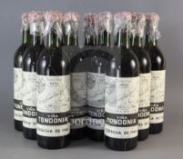 Eleven bottles of Vino Tononia Rioja Cosecha De 1985 (R. Lopez)