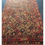 A Persian Malayer rug 320 x 160cm