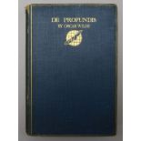 Wilde, Oscar - De Profundis, 1st edition, 8vo, blue buckram, pages damp stained at top right