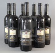 Eight bottles of Poggio Alle Mura, 2001.