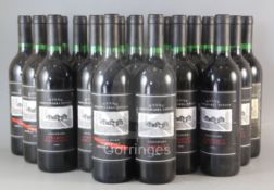 Twelve bottles of Wynns Coonawarra Cabernet Sauvignon, 1998 and eight bottles of Wynns Coonawarra