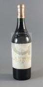 One bottle of Chateau Haut Brion, 1986.