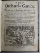 Lawson, William - A New Orchard and Garden …, 6th edition, quarto, early 19th century half calf,