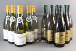 Six bottles of Meursault Louis Latour, 2003 and six bottles of Pouilly Fuisse, Jean Jacques Litaud