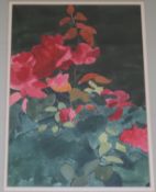 Arthur Hackney RWS, RE, ARCA, watercolour, flower study, signed, 36 x 25cm