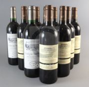 Eight bottles of Chateau Monbousquet, St. Emilion Grand Cru, 1998 and two bottles of Chateau