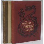 Chapuis, Alfred - La Montre Chinois, quarto, original cloth, Neuchatel and Stopford, Francis - The