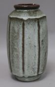 David Leach, Cam pottery vase height 23cm