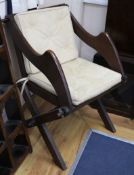 A pair of 19th century Glastonbury chairs