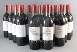 Twenty four bottles of Penfolds Coonawarra Shiraz Bin 128 Vintage 1998