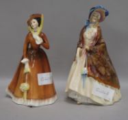 Two Royal Doulton figurines