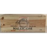 A case of twelve bottles of Chateau Malescasse, Haut Medoc, 2000.