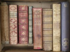 18th - 19th century and later bindings, mainly poetry, 26 vols in two boxes