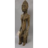 A Senufo tribe Tyekpa maternity figure