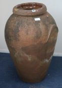A garden urn W. approx 55cm