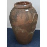 A garden urn W. approx 55cm