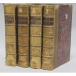 Eliot, George - Middlemarch, 1st edition in book form, 4 vols, half calf with marbled boards, joints
