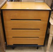 A Stag chest of drawers, 1960's W.76cm.