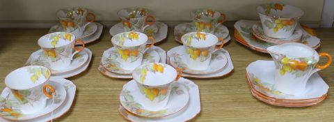 A Shelley tea set