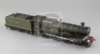 A Windsor Models Ltd 4-6-0 GWR Saint Class (St Bernard) tender locomotive, LMC motor, number 2917,