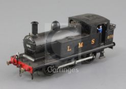 An LMS 0-6-0 'Jinty' class tank engine No.1678 (fine scale)