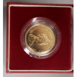 A Royal Mint Hong Kong 22ct gold Lunar Year $1000 coin, Year of the Ox, 1985, in sealed presentation