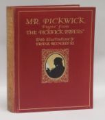 Dickens, Charles (1812-70) - [Pickwick Papers] "Mr Pickwick", illus by Frank Reynolds, quarto red