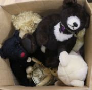 A Collection of Steiff stuffed toy teddy bears