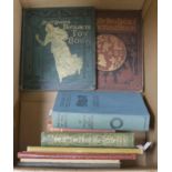 Children's and illustrated books, including Rackham, The Ring of the Niblung, 1st edition, green