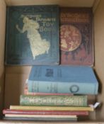 Children's and illustrated books, including Rackham, The Ring of the Niblung, 1st edition, green