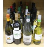 24 assorted red and white wines