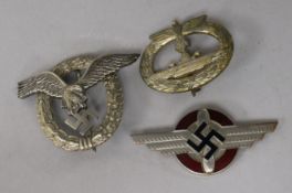 A German U-boat badge