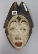 A Gabon painted mask