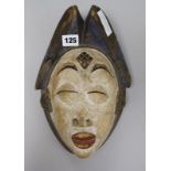 A Gabon painted mask