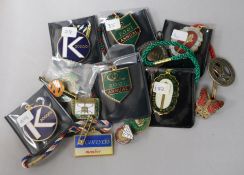 A quantity of mixed military medals and badges