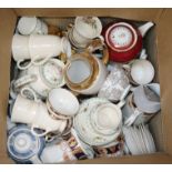 A quantity of Wedgwood, Aynsley, Spode tea and coffee wares