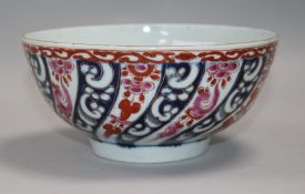 A Queen Charlotte pattern bowl diameter 15cm